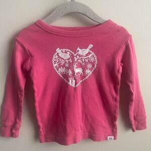 Gap Girls Children Long Sleeved Shirt